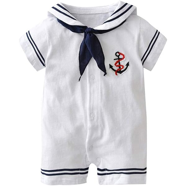 Amazon.com: stylesilove.com Baby Boy Marine Sailor Costume